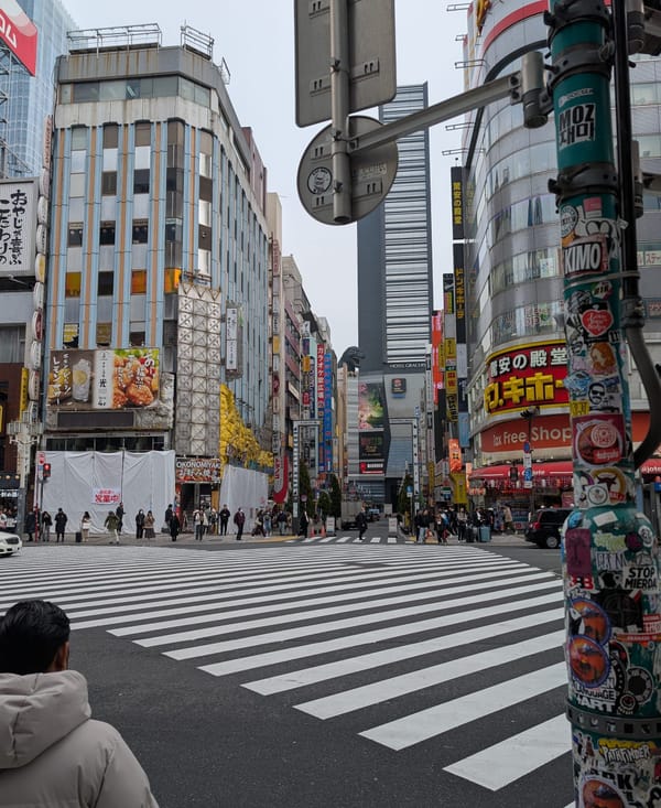 My First Day In Tokyo